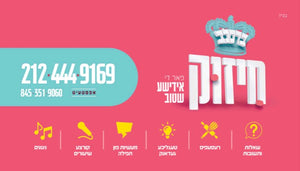 Hafutza Cards - Chizik Far di Yiddishe Shtib (ladies)